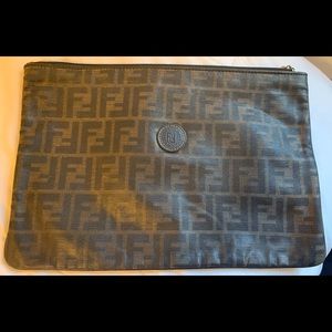 Fendi Vintage large clutch